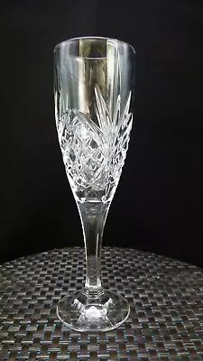 Buy Vintage Cut Lead Crystal Champagne Flute Glass 175ml (Heavy) • 15£