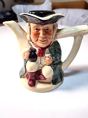 Buy Tony Wood Vintage Toby Jug Tea Pot Made In Burslem Staffordshire Hand Painted • 8£