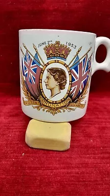 Buy Brentleigh Ware 1953 Coronation Commemorative Mug H M Queen Elizabeth II, 1953 • 4.50£