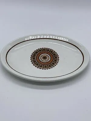 Buy Swinnertons Ironstone Retro Aztec Design White Oval China Plate • 6.99£