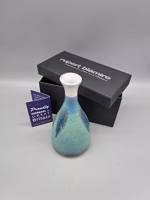 Buy A Rupert Blamire Studio Pottery Ceramic Bottle / Vase, Boxed. • 22£