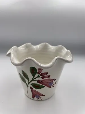 Buy Vintage C H Brannam (royal Barum Ware Barnstaple) Fuschia Pottery Ceramic Vase • 14.99£