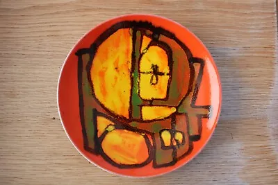 Buy Poole Pottery DELPHIS Pattern Plate By Carol Cutler, 20cm, Shape 3, Circa 1970s. • 55£