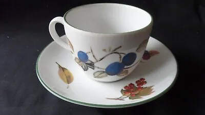 Buy Royal Worcester Evesham Vale 1986 Cups And Saucers - Choose Qty • 4£