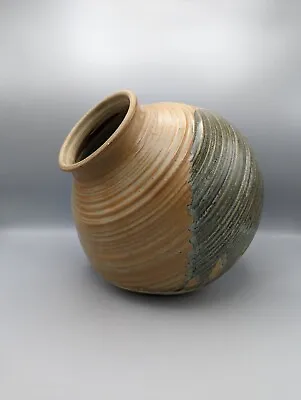 Buy ✨ Linda Sharpless Large Planter Vase Studio Art Pottery Signed LJS 8.5 X9   • 104.70£