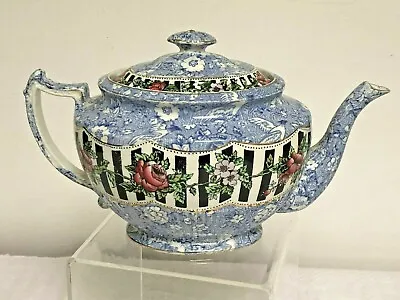 Buy Victorian 'Newport' Burslem Fine China Teapot • 45£