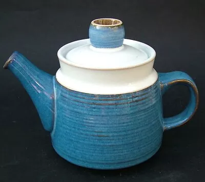Buy A Small Denby 1980's Chatsworth Breakfast Teapot & Lid 14.5cmh (5.75 ) 1.25pints • 12.50£