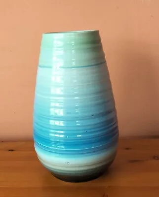Buy Very Large 1930s Shelley Harmony Earthenware Vase 9 Inches 24 Cm Tall VGC • 55£
