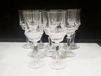 Buy SET OF 9- Galway Crystal Wedgewood ROYAL IRISH  7 1/4  CLARET WINE Glasses • 238.15£