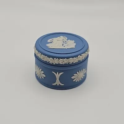 Buy Wedgewood Jasperware Pill Box Great Condition Rare Find • 13.99£