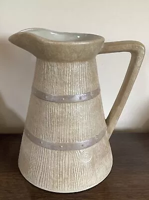 Buy Very Large Vintage 1950’s Barrel/Coopered Jug By DEE CEE Hartrox Yorkshire 27cms • 28£