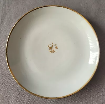 Buy New Hall Gold Pattern 138 Large Saucer Dish 2 C1787-1800 Pat Preller Collection • 15£