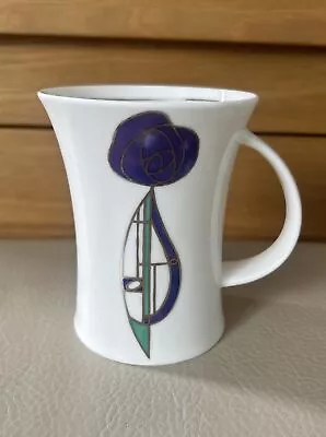 Buy Lovely Dunoon Fine Bone China Helensburgh Purple Mug In The Style Of Mackintosh • 11.95£
