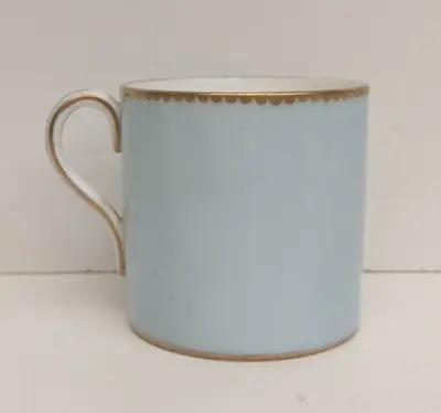 Buy Cauldon England Powder Blue And Gilt Miniature Coffee Can Pattern N/3082 • 8£