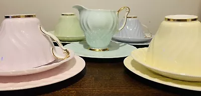 Buy Vintage Queen Anne Pastel Tea Set • 100£