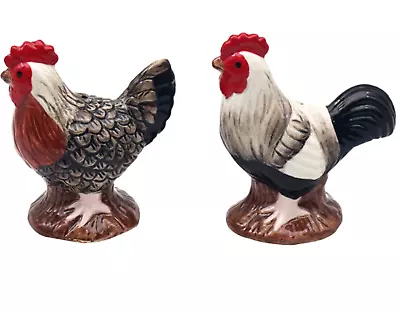 Buy Chicken Salt & Pepper Ceramic Shaker Cruet Set Hen Cockerel Rooster Lover Gift • 12.95£
