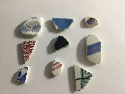 Buy Sea Pottery Pieces Craft Pendant Necklace Jewellery Making • 3.50£