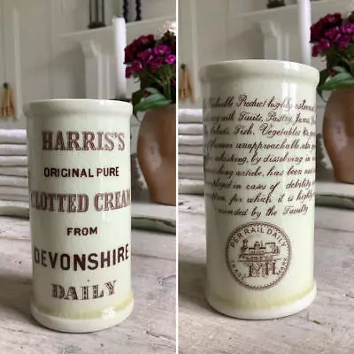 Buy ~Victorian Harris's Devonshire Clotted Cream Pot~ • 30£