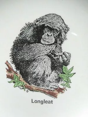 Buy Longleat Lord Nelson Ware Monkey Souvenir Gold Leaf Pin Dish, Ashtray • 7£