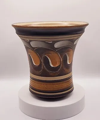 Buy Vintage 1970s Denby Studio Pottery Glyn Colledge Design Savannah 7  Vase VGC • 18£