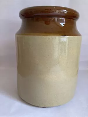 Buy Moira Pottery Stoneware Jar Traditional Kitchen Storage Glazed Utensil Pot Vtg • 20£