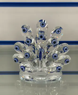 Buy Sparkly Beautiful Blue Peacock Crystal Ornaments Crystocraft  Home Decor New • 15.99£