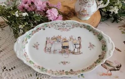 Buy 🌸 Royal Doulton Brambly Hedge  Tea Service  Oval Tray - IMMACULATE 🌸 • 30£