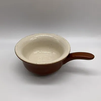 Buy Vintage Langley Pottery Stoneware Ceramic Condiment Bowl With Handle • 2£
