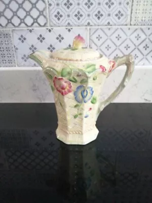 Buy BESWICK WARE FLOWERKIST Coffee POT AS PURCHASED BY QUEEN Mary 1930 • 19.99£