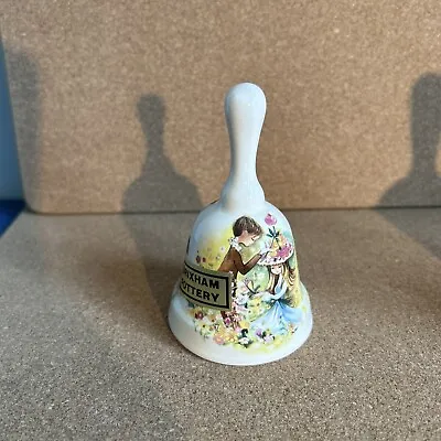 Buy Brixham Pottery Vintage Ceramic Bell 4” • 3£