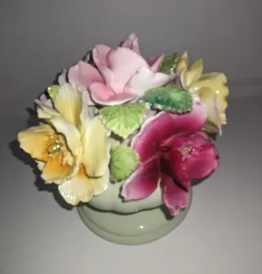 Buy Vintage Fine Bone China Floral Bouquet Crown Staffordshire England • 28.35£