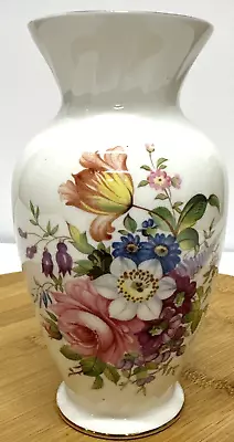 Buy Aynsley  Howard Spray Bud Vase  6.5   X 4  Floral Fine Bone China England • 9.75£