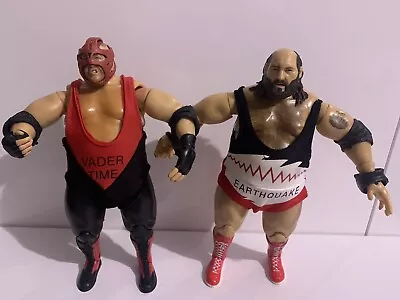 Buy WWE Earthquake & Vader Time Wrestling Figure Jakks Classic Superstars Giant WWF • 22.99£