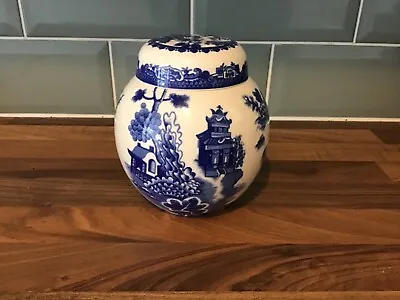 Buy Royal Cauldon  Willow  Ginger Jar Made Especially For R. Twining & Co. • 3.99£