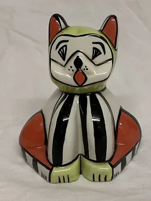 Buy LORNA BAILEY Ltd Old Ellgreave Cat Art Deco Porcelain Figurine Rare Collectible • 129.99£