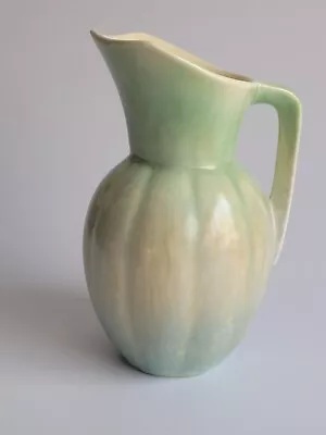 Buy RARE Vintage FIND Sylvac England Aqua Green Blue Glazed Art Deco Jug Vase 1623 • 9.99£
