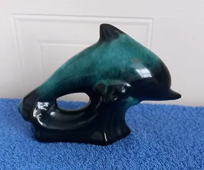 Buy Stunning Canadian Blue Mountain Lustre Dolphin - Vintage Retro (H) • 10.99£