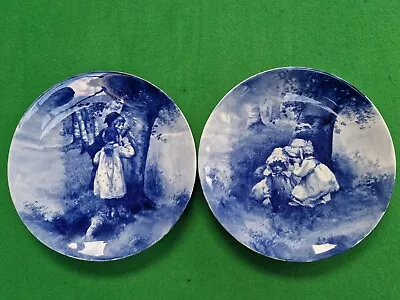 Buy Royal Doulton Blue Childrens Series Wares Round Plate Plague • 0.01£