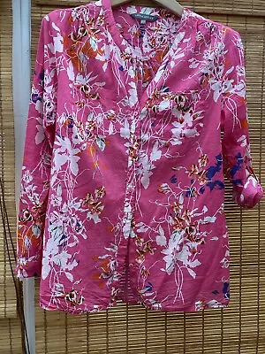 Buy Laura Ashley Floral Blouse, Top Size 14 • 7£