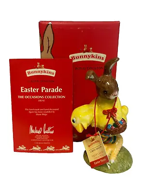 Buy Royal Doulton Bunnykins Occasions Figurine Easter Parade DB292 • 19.95£