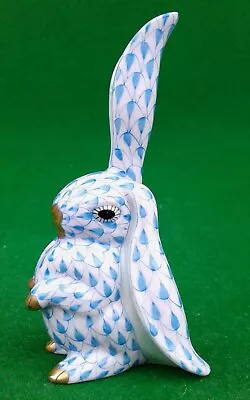 Buy Herend Funny Rabbit In Blue  Fishnet - 5325. • 114.99£