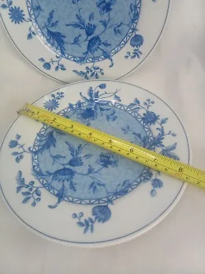 Buy Two Wedgewood Mikado Plates 21cm Diameter Desert Salad • 26£