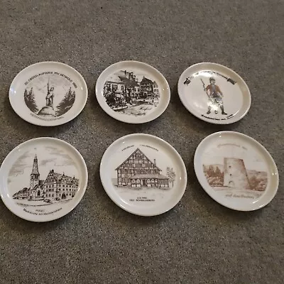 Buy  German Porcelain X 6 + 1 Coasters • 4£