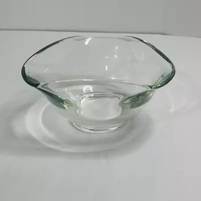 Buy Vintage Anchor Hocking Glass Chip And Dip Replacement Dip Bowl Clear 1970’s • 12.30£