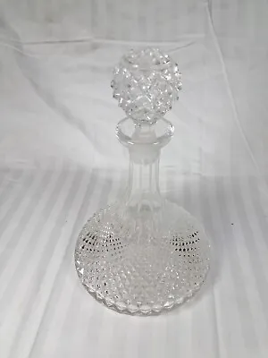 Buy Crystal Cut Glass Ships Decanter Port, Wine, Brandy, Whiskey - 11 Inch  • 39.99£