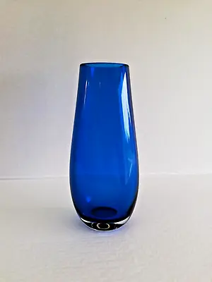 Buy Whitefriars Cased Blue Dimple Vase. 9627 (6.75 ) Mike Cripps. C 1966 • 75£