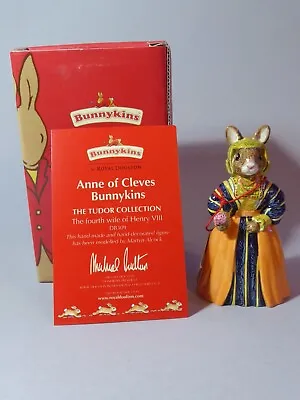 Buy Royal Doulton Bunnykins TUDOR Collection ANNE OF CLEVES DB309 2003 • 19.50£