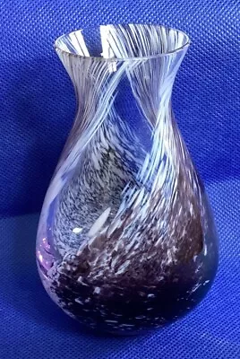 Buy Caithness Amethyst Glass Swirl Bud Vase • 8£