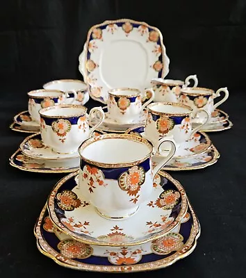 Buy Royal Albert Crown China Wembley  7496  Pattern Teaset 1920s To 1930s Rare Find  • 250£