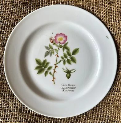 Buy Flora Danica Collectible Plate 1984 Wild Rose Perfect Royal Copenhagen Antique • 25£
